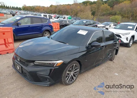 2023 Honda Civic Touring from USA, damaged, VIN 2HGFE1F91PH311709